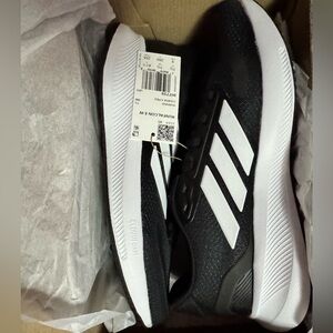 Adidas Black and White Women's Run Falcons Brand New in box